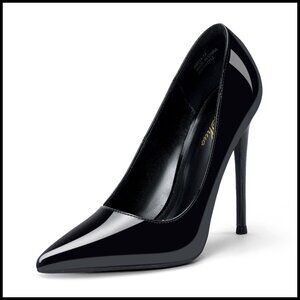 Pointed Toe Stiletto Pumps Elegant Classic Work Party Wedding Heels